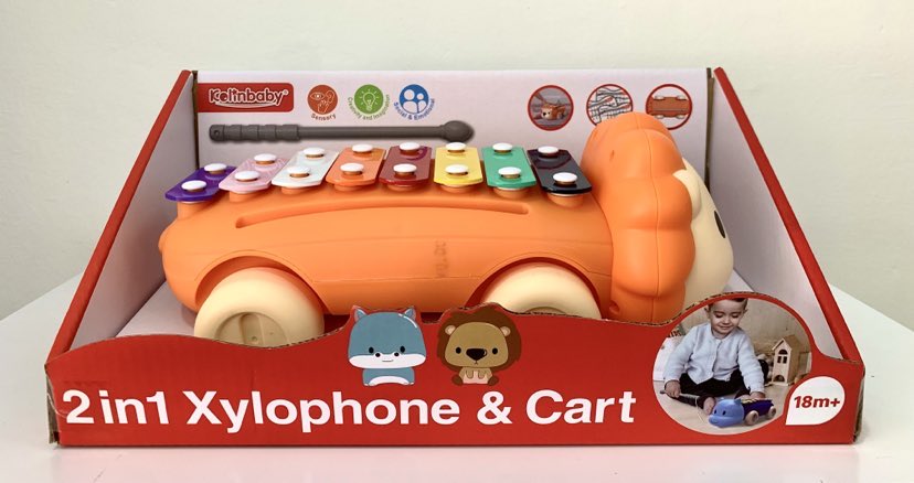 978567 2 in 1 Xylophone & Cart