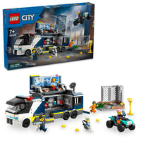 60418 City Police Mobile Crime Lab Truck