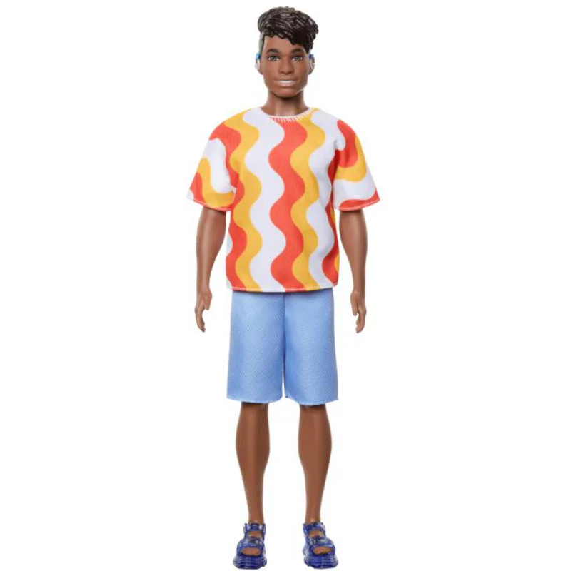 HRH23 Barbie Fashionistas Ken Doll #220 with Hearing Aids