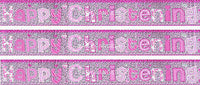 6837 Party Banner - Christening