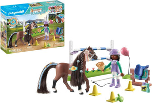 71355 Zoe & Blaze with Tournament Course