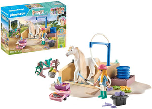 71354 Isabella & Lioness with Wash Basin