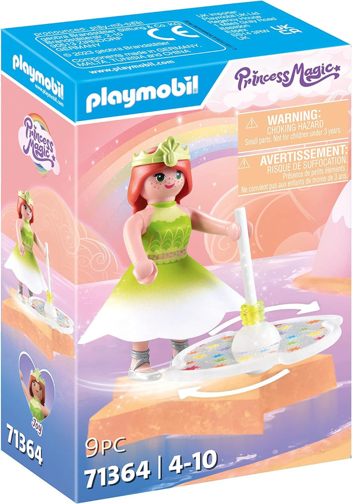 71364 Heavenly Rainbow Spinning Top with Princess