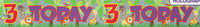 6837-3 Party Banner Age 3