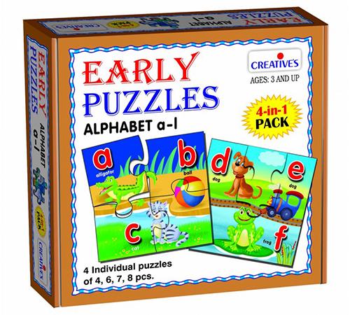 0790 Early Puzzles - Alphabet a- l