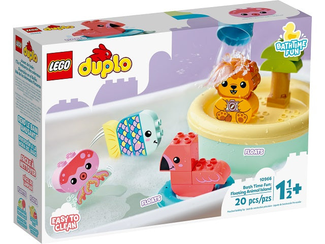10966 Bath Time Fun - Floating Animal Island