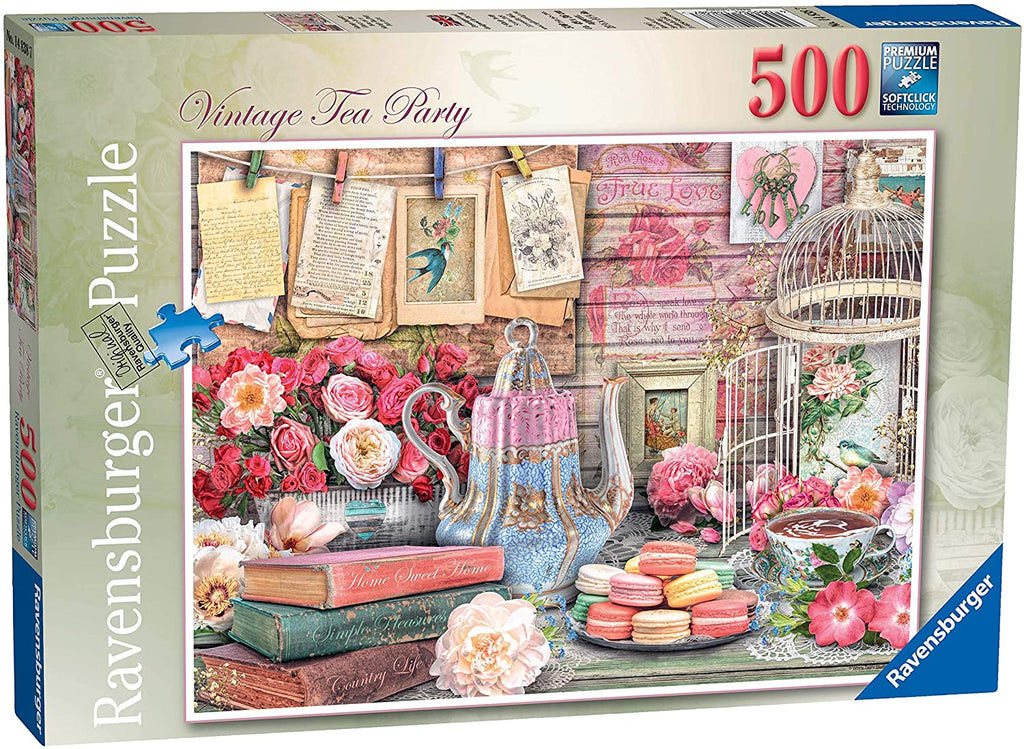 14838 Vintage Tea Party Puzzle