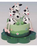 437023 Cows Wooden Music Box