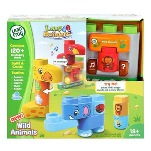 604603 Leapbuilders Wild Animals