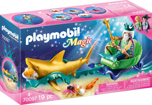 70097 King Of The Sea with Shark Carriage