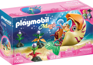 70098 Mermaid with Sea Snail Gondola