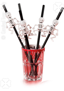 7925 Halloween Straws