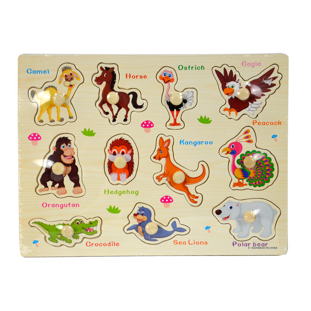 814790 Animal Pull Out Puzzle