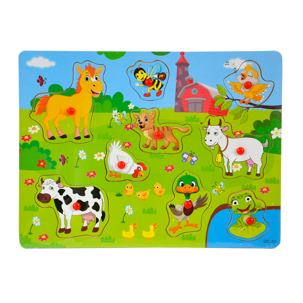 843429 Animals Pull Out Puzzle