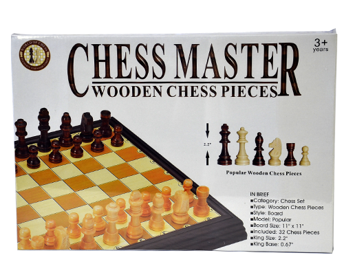 850898 Wooden Chess