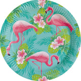 9903325 Flamingo Paper Plates