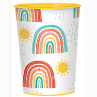 9911790 Retro Rainbow paper cups