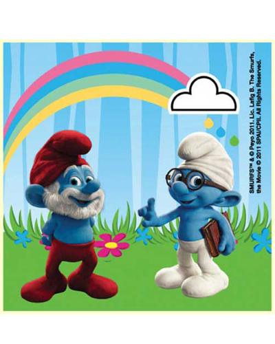 9749 Smurfs Napkins