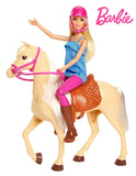 FXH13 Barbie Doll & Horse