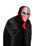 0571 Full-face skeleton mask w/hood