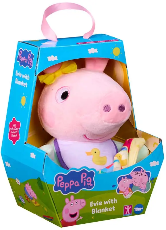 08497 PEPPA PIG EVIE WITH BLANKET