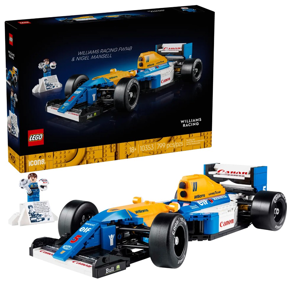 10353 ICONS Williams Racing FW14B & Nigel Mansell