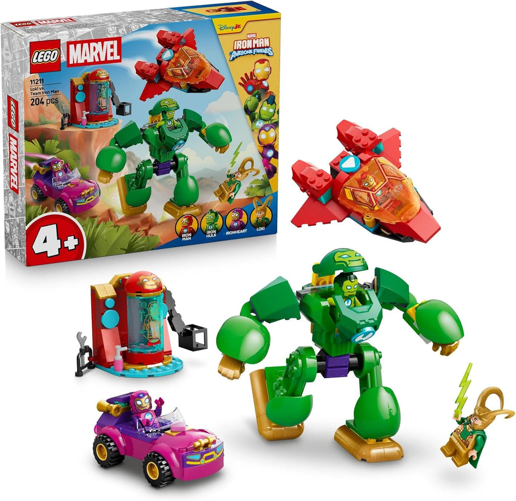 11211 Marvel Loki vs. Team Iron Man