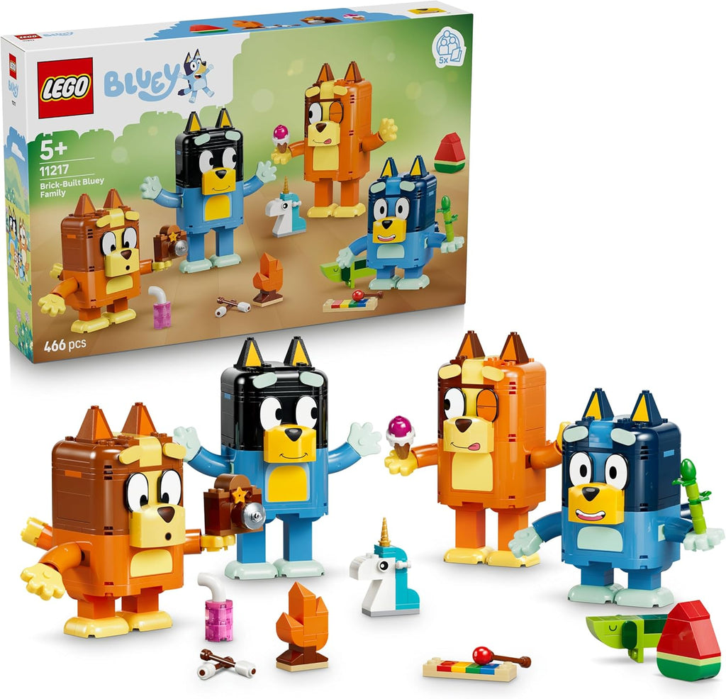 11217 Brick-Built Bluey Family