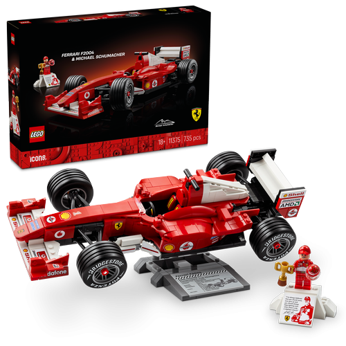 11375 Ferrari F2004 and Michael Schumacher
