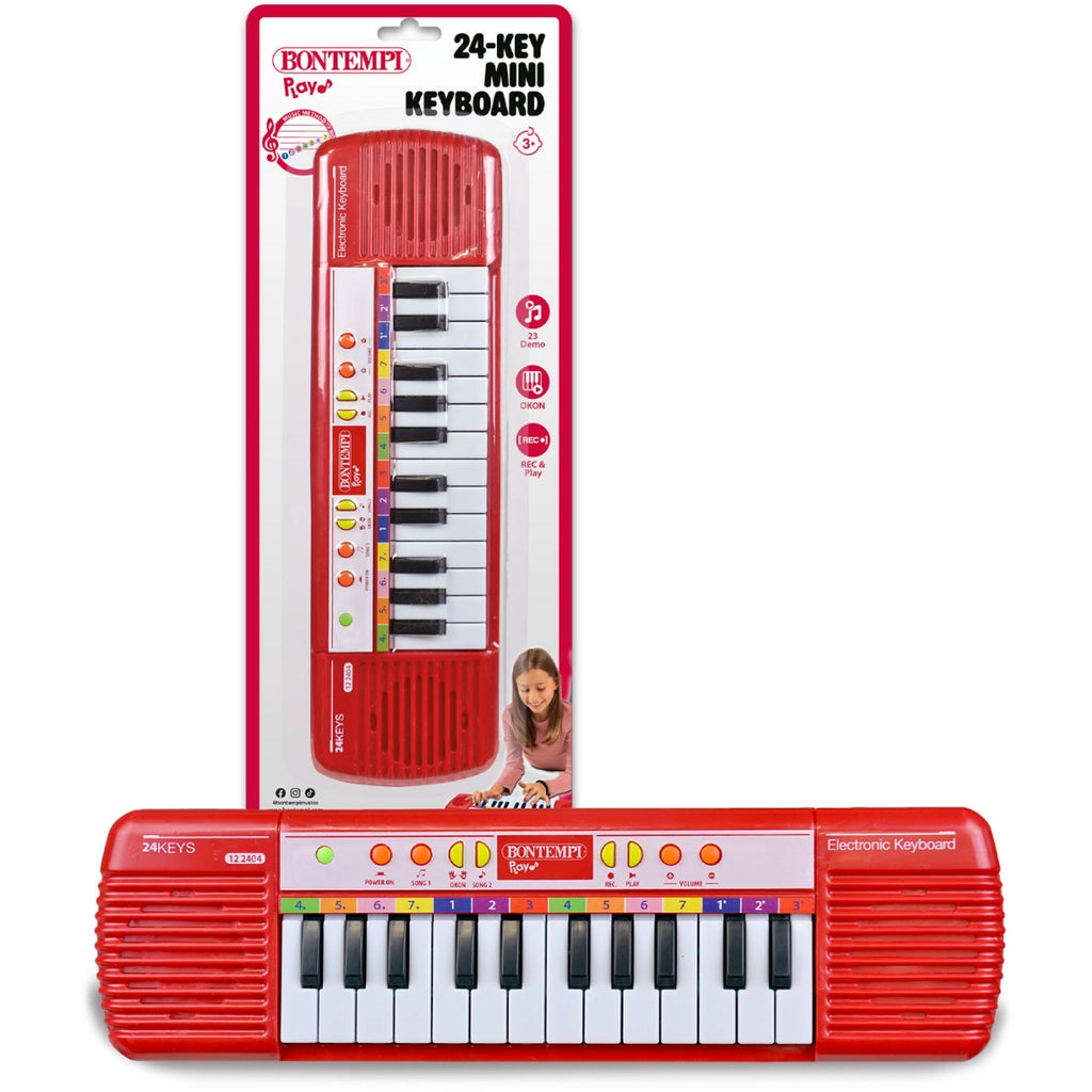 122404 Blister - 24-key mini keyboard