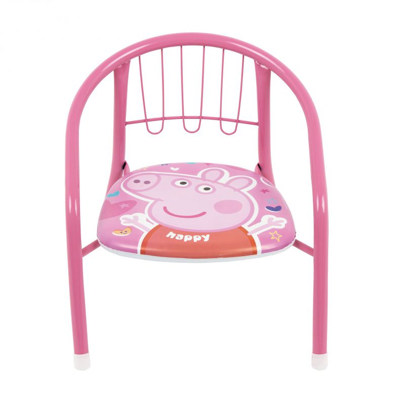14449 PEPPA PIG METAL CHAIR