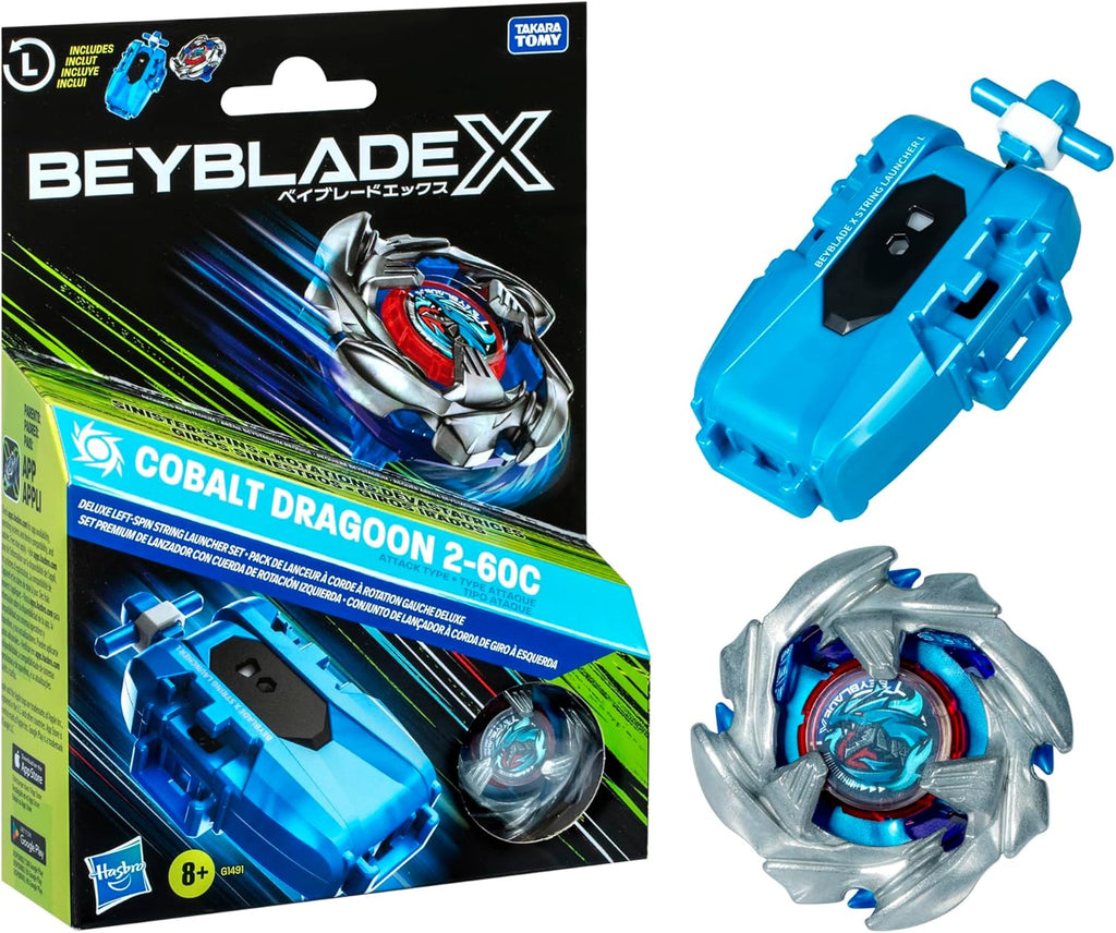 G1491 Beyblade X Pack Cobalt Dragoon 2-60C