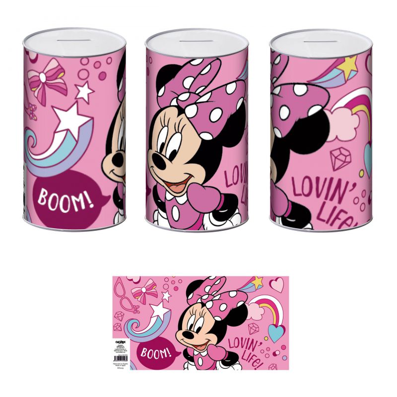 15598 MINNIE MOUSE METAL BANK