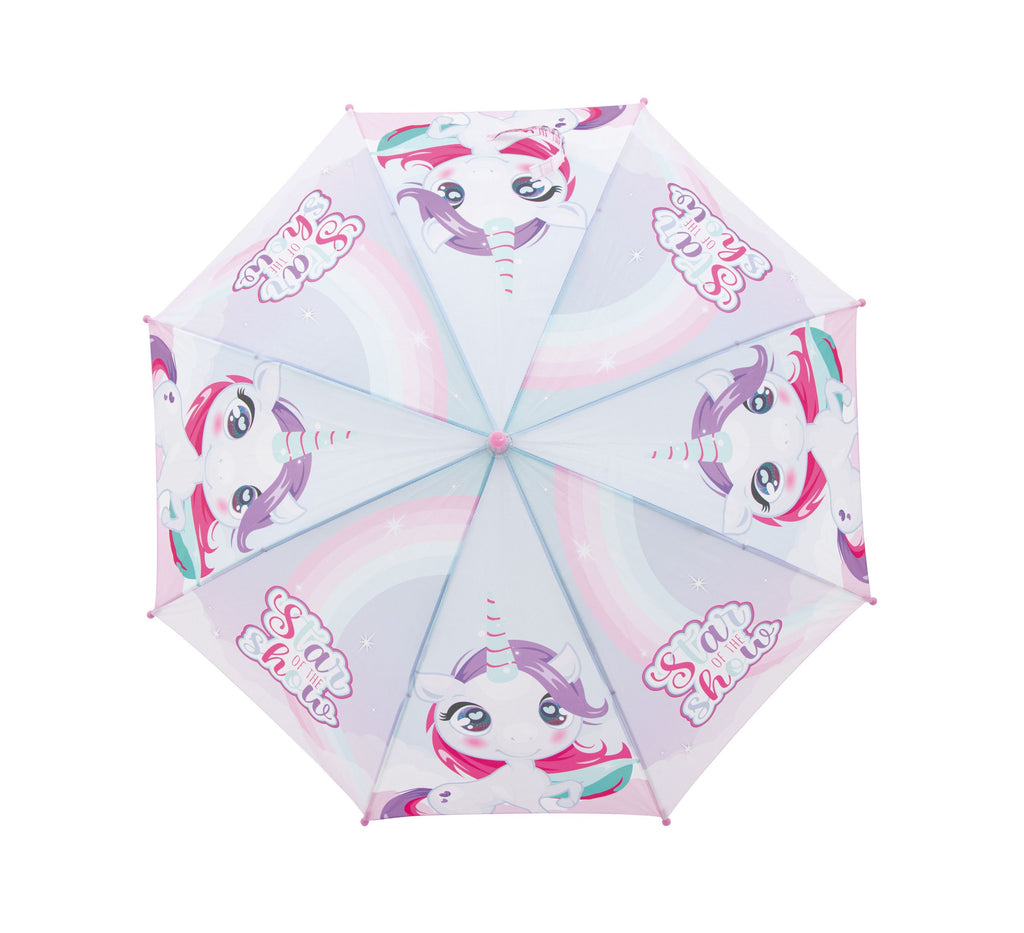 16573 UNICORN POLYESTER UMBRELLA