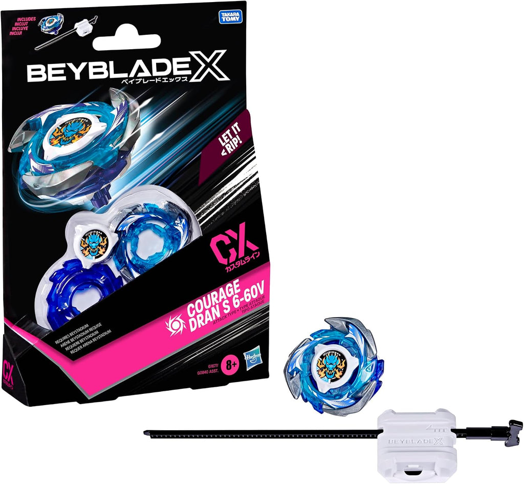G1677 Beyblade X Starter Pack Courage Dran S 6-60V