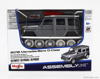 15116 2019 Mercedes-Benz G-Class, Silver, 1:25