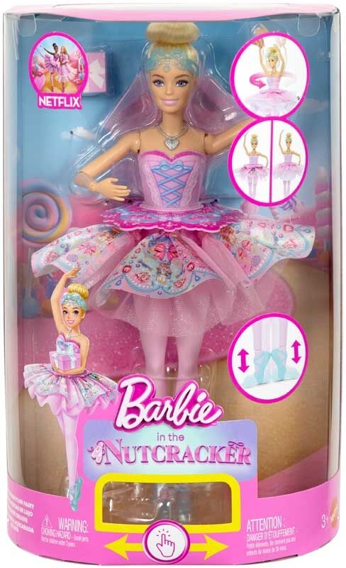 JLW53 THE NUTCRACKER DELUXE CLARA BALLERINA