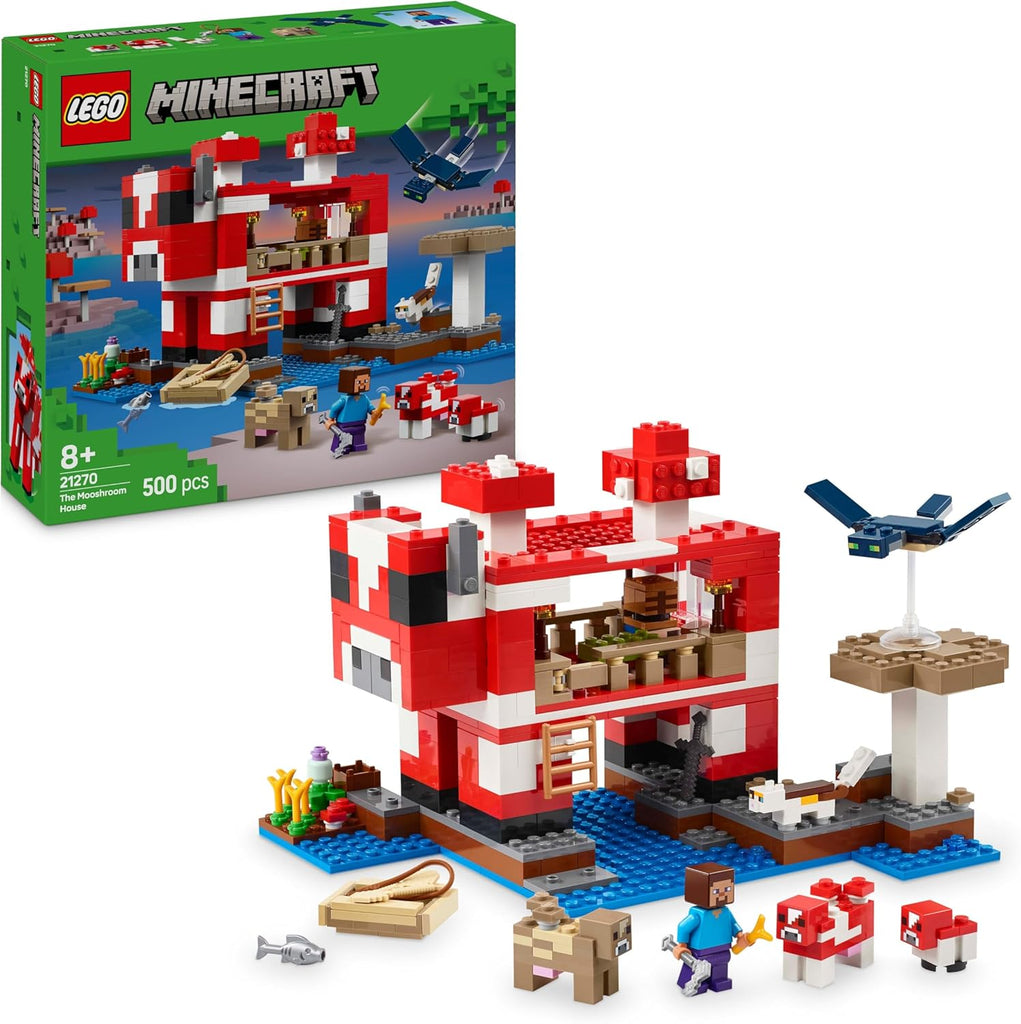 21270 Minecraft The Mooshroom House Toy