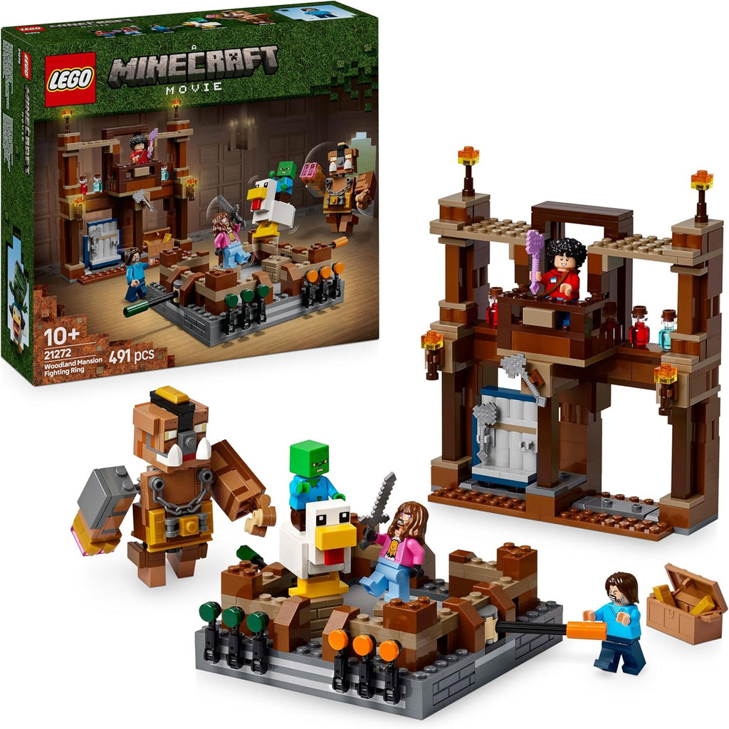 21272 Minecraft Woodland Mansion Fighting Ring