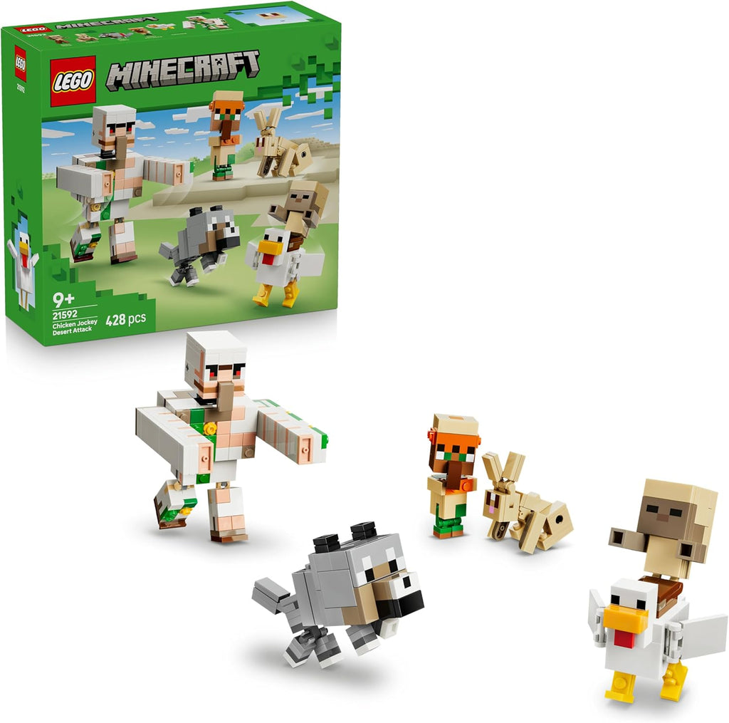21592 Minecraft Chicken Jockey Desert Attack