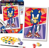 23682 CreArt Sonic the Hedgehog Paint By Numbers Kit