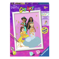 23726 CreArt Paint by Number - Disney Princess