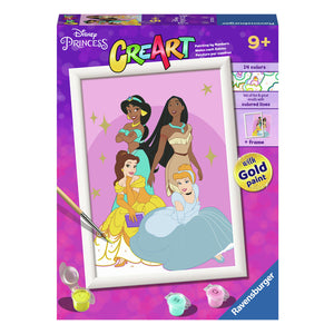 23726 CreArt Paint by Number - Disney Princess
