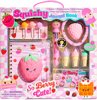 253SB Squishy Journal Book - So Berry Cute!