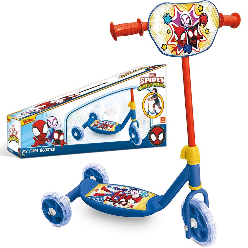 28717 SPIDEY WORLD THREE-WHEEL SCOOTER