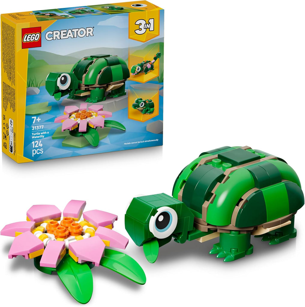 31377 3in1 Turtle with a Water Lily