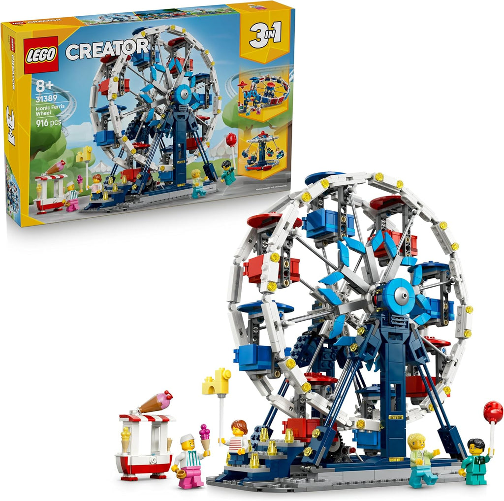 31389 3 in 1 Iconic Ferris Wheel