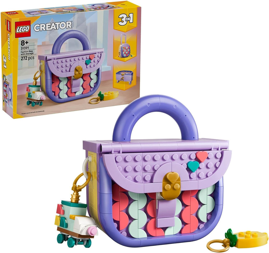 31391 3 in 1 Art Fashion Bag with Storage