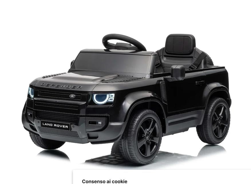 104N Land Rover Defender 12V Kids Ride-On Car