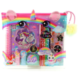 324GD Set of Colored Notebooks and Glow-in-the-Dark Stickers